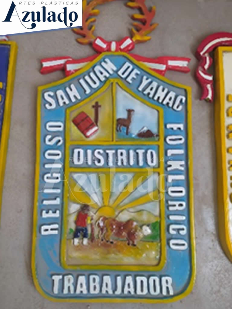 creacion de escudos en fibra de vidrio